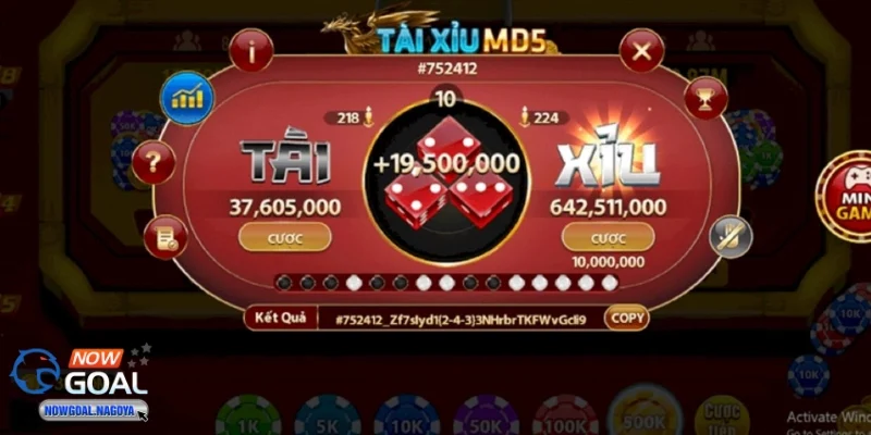 Tài xỉu MD5 - Trò chơi mang tính chiến thuật và may rủi